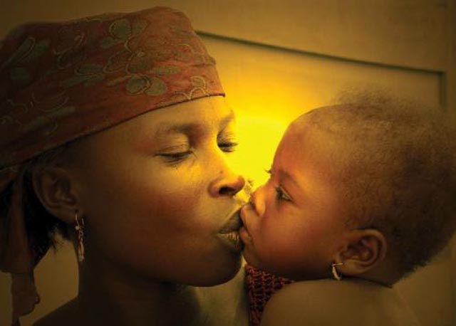 Mère et enfant Gabon